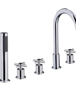 Vòi Sen Tắm Xả Bồn Inax BFV-7000B Nóng Lạnh