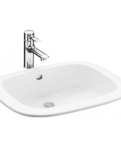 Chậu Rửa Lavabo Âm Bàn Inax L-2395V Dương Vành