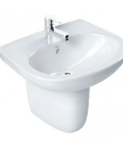 Bộ Chậu Rửa Lavabo Và Chân Ngắn Treo Tường Viglacera V50 (CD50)