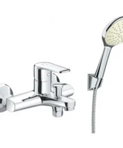 Vòi Sen Tắm Nóng Lạnh Inax BFV-1113S-4C Tay Sen Mạ