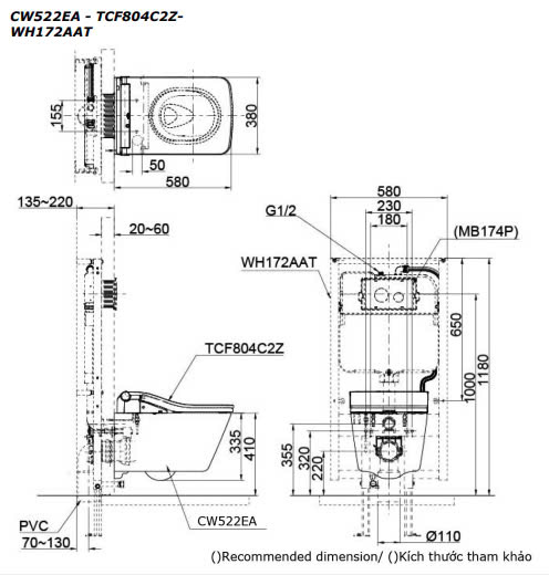 CW522EA-TCF804C2Z-WH172AAT