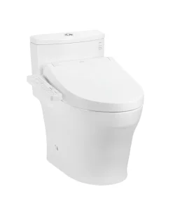 Bồn cầu MS885DW16 1 khối kèm nắp rửa điện tử WASHLET C2