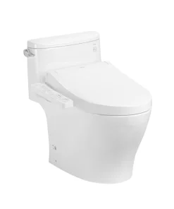 Bồn cầu MS887RW16 1 khối kèm nắp rửa điện tử WASHLET C2