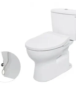 Bồn cầu CS300DRE2 2 khối kèm nắp rửa cơ Ecowasher