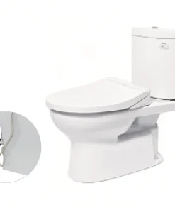 Bồn cầu CS325DRE2 2 khối kèm nắp rửa cơ Ecowasher