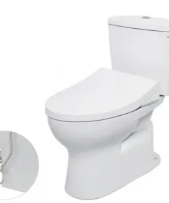 Bồn cầu CS300DRE4 2 khối kèm nắp rửa cơ Ecowasher