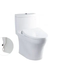 Bồn cầu MS889DRE2 1 khối kèm nắp rửa cơ Ecowasher