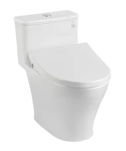 Bồn cầu MS857DE4 1 khối kèm nắp rửa cơ Ecowasher