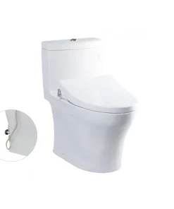 Bồn cầu MS889DRE4 1 khối kèm nắp rửa cở Ecowasher