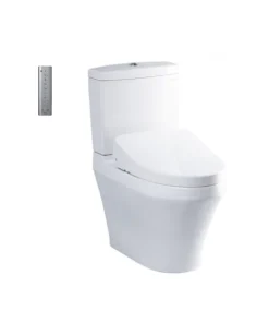 Bồn cầu CS948CDW12 2 khối kèm nắp rửa điện tử WASHLET S7