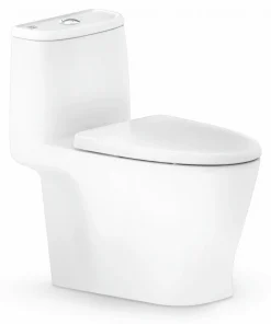 Bồn Cầu American Standard (VF-1862) 1 Khối LOVEN Xả Xoáy Kép WP-C162 Nắp Êm