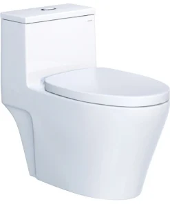 Bồn Cầu CAESAR C1356 (CD1356) 1 Khối Nắp Êm