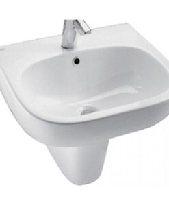 Chậu rửa mặt lavabo American Standard 0955-WT/0755-WT treo tường chân ngăn