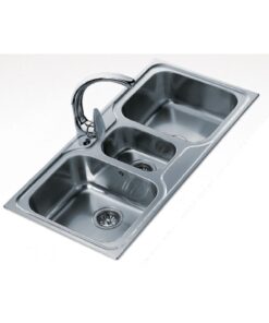 Chậu Rửa Teka Classic 2½B 10119080 2 Hộc Lớn 1 Hộc Nhỏ 1000x500 mm