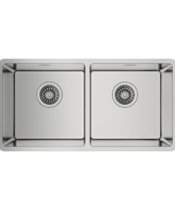 Chậu rửa chén bát Be Linea RS15 2B 860 115030006 Bồn AISI 304