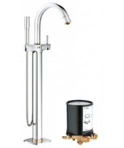 Bộ vòi xả bồn tắm Grohe 23318IG0 + 29086000 Grandera đặt sàn