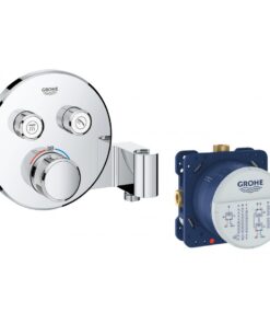 Bộ trộn âm ổn nhiệt Grohe SmartControl 29120000 + 35600000 gắn tường