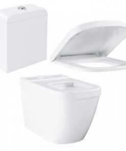 Bồn cầu Grohe 3933800H + 39330000 + 39332000 Euro Ceramic 2 khối