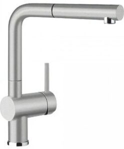 Vòi gắn chậu rửa chén bát Blanco Linus-S 565.68.950 màu xám kim loại