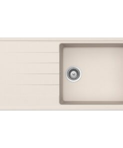 Chậu rửa chén bát đá Hafele HS-GSD10050 570.32.830 1 hộc màu kem