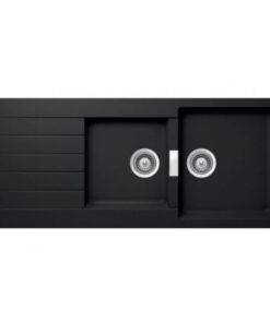 Chậu rửa chén bát đá Hafele HS19-GED2S80 570.35.370 màu đen