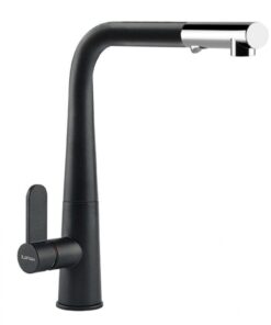 Vòi gắn chậu rửa chén bát Hafele HT20-GH1P259 570.82.300 màu đen