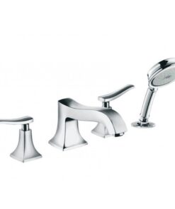 Vòi xả bồn tắm Hansgrohe METRIS CLASSIC 589.29.343 nóng lạnh 4 lỗ