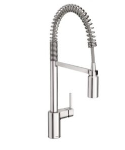 Vòi rửa chén bát Moen 5923 rút dây nóng lạnh phòng bếp