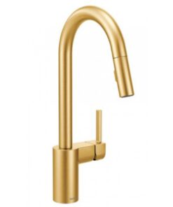 Vòi rửa chén bát Moen 7565BG rút dây nóng lạnh