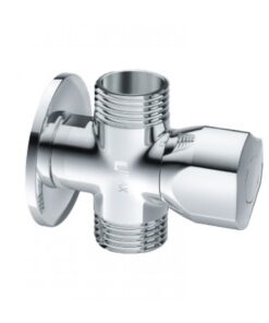 Van T chia nước Inax A-703-7 (Ø21) xi dùng bồn cầu + vòi xịt