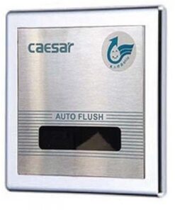 Bộ xả tiểu cảm ứng Caesar A637 âm tường dùng điện 220v - Tuấn Đức