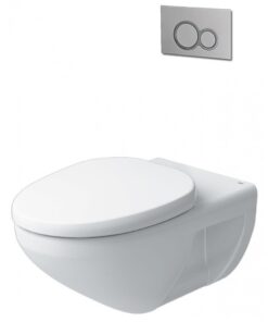 Bồn cầu treo tường Inax AC-23PVN (AC23PVN) thùng nước âm tường