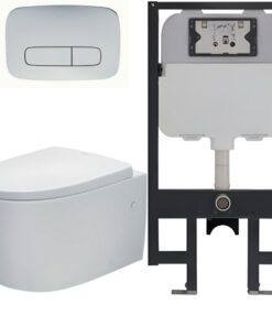 Bồn cầu treo tường Inax AC-952VN (AC952VN) thùng nước âm tường