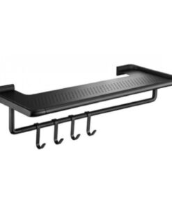 Kệ đôi với móc treo moen ACC2701BLK 2 tầng dài phụ kiện phòng tắm