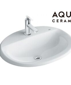 Chậu rửa mặt lavabo INAX AL-2395V (AL2395V) dương vành Aquaceramic