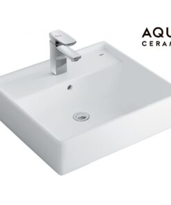 Chậu rửa mặt lavabo Inax AL-293V (AL293V) đặt bàn đá chữ nhật 500x450