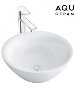 Chậu rửa mặt lavabo Inax AL-445V (AL445V) đặt bàn đá tròn 450 mm