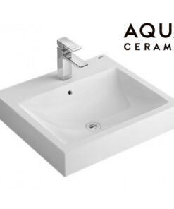 Chậu rửa mặt lavabo Inax AL-536V (AL536V) đặt bàn đá chữ nhật 500x450