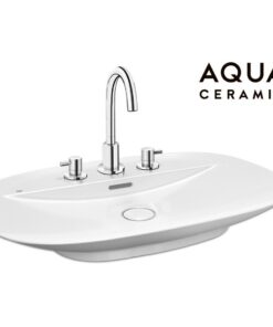 Chậu rửa mặt lavabo Inax AL-S640V (ALS640V) đặt bàn đá 700x500 mm