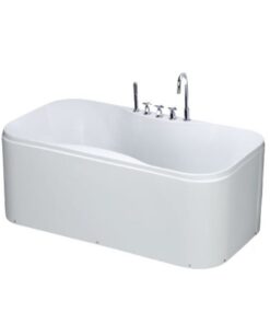 Bồn tắm nằm lập thể Caesar AT0950 chân yếm 1.5 mét