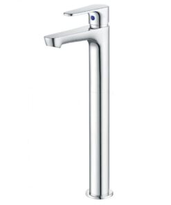 Vòi chậu rửa mặt lavabo Caesar B061CU lạnh cổ cao đặt bàn