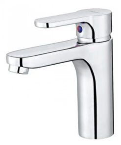 Vòi chậu rửa mặt lavabo Caesar B570CU nóng lạnh kèm bộ xả nhấn