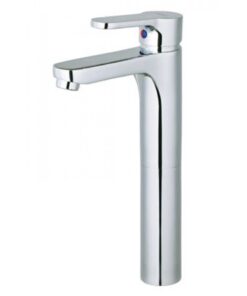 Vòi chậu rửa mặt lavabo Caesar B571CU nóng lạnh cổ thân cao đặt bàn