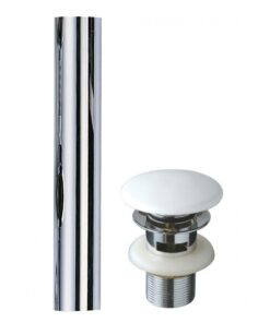 Bộ xả chặn rác Caesar BF404H bằng sứ