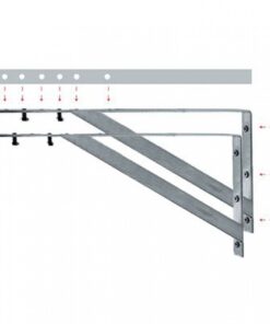 Giá đỡ chậu lavabo âm bàn Caesar BF422-5 inox 304