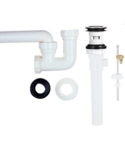 Bộ xả ty nhựa Caesar BF606 chặn nước chậu rửa mặt lavabo