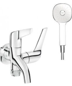 Vòi hoa sen INAX BFV-17-7C (BFV177C) lạnh tắm đứng tay sen mạ
