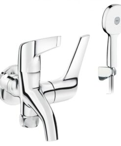 Vòi hoa sen INAX BFV-17-8C (BFV178C) lạnh tắm đứng tay sen tăng áp mạ