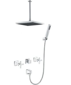 Vòi hoa sen INAX BFV-81SEHC (BFV81SEHC) âm tường nóng lạnh tắm đứng