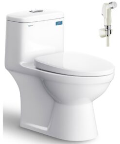 Bồn cầu Viglacera BL5 + VG826 - Xí bệt bàn cầu vệ sinh 1 khối nắp V37